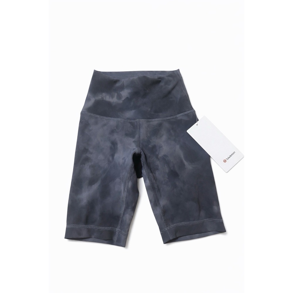 Lululemon Align HR‎ Shorts Size 2 Diamond Dye Pitch Graphite Grey